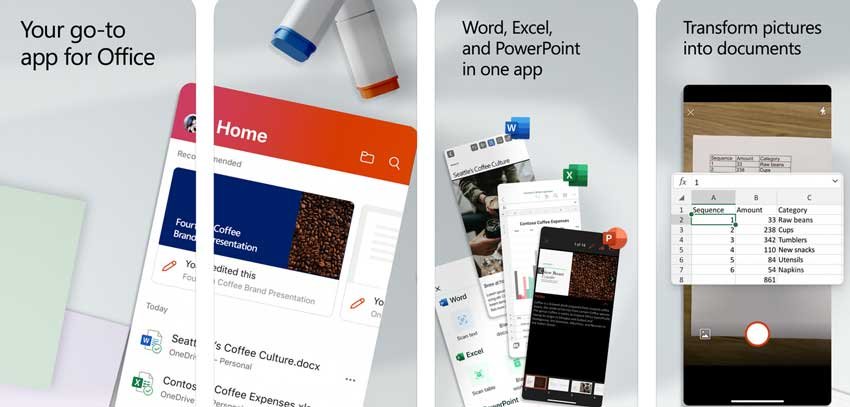 Microsoft Office beta iPad, iPhone, iPad touch