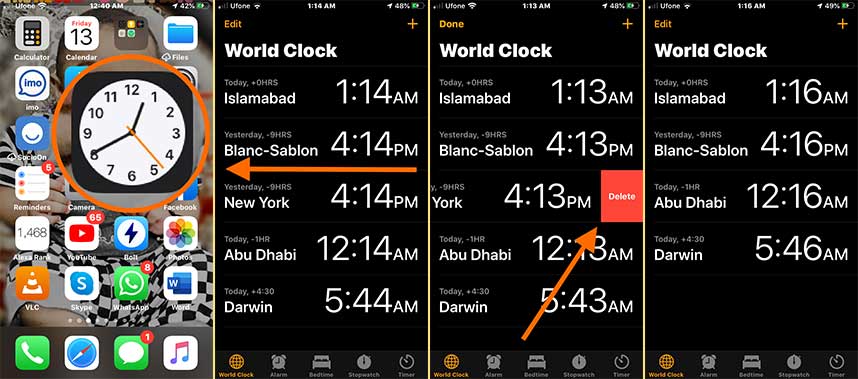 How to Remove a City from the World Clock on Your iPhone or iPad